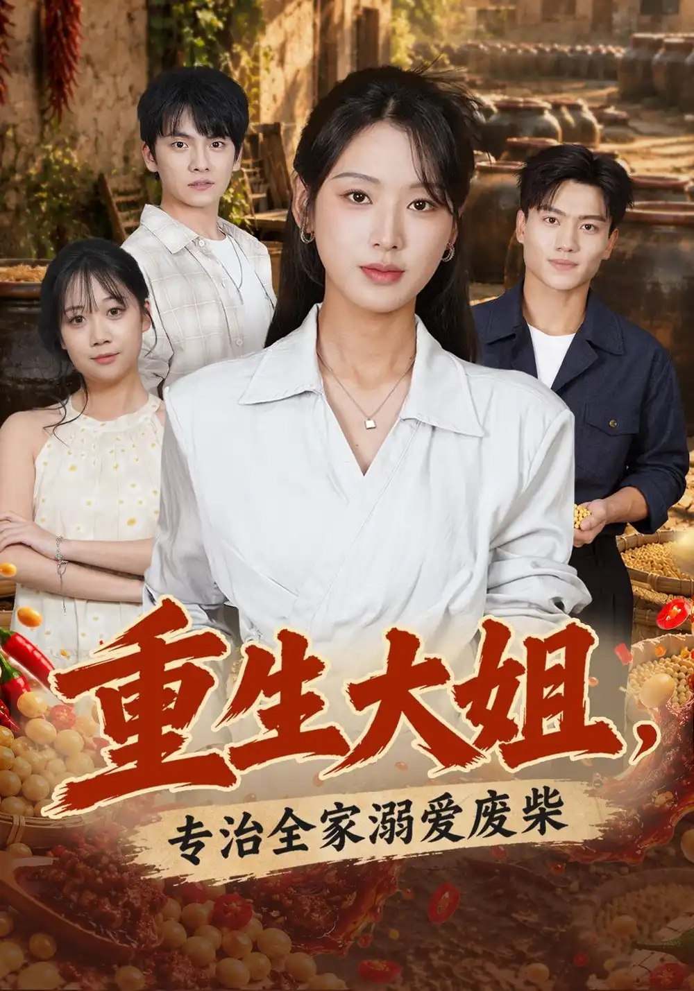 重生大姐，专治全家溺爱废柴（40集）李文瑞&张晓宇 - 夸克网盘 资源封面图