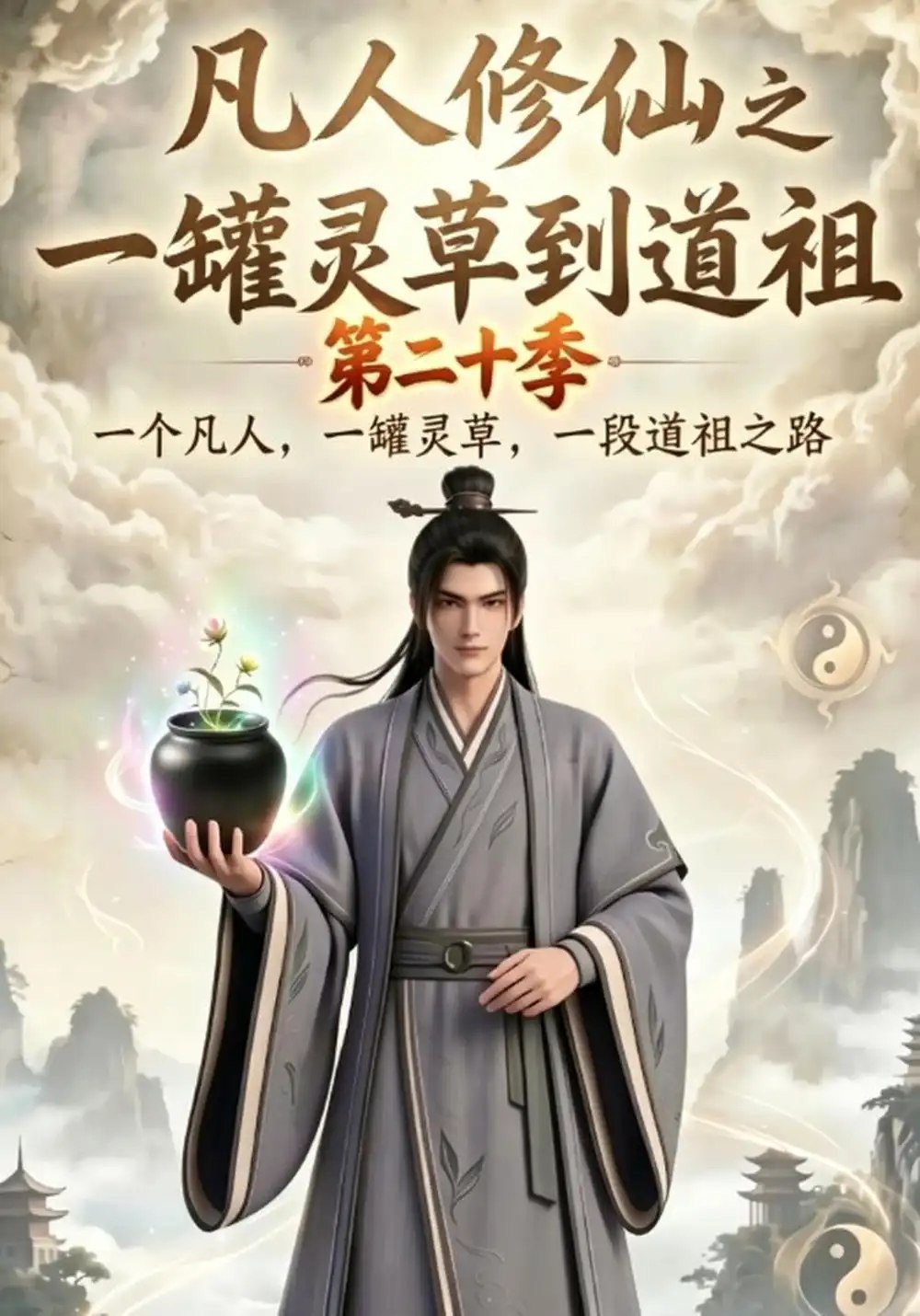 凡人修仙之一罐灵草到道祖第二十季（1000集）AI短剧 - 夸克网盘 资源封面图