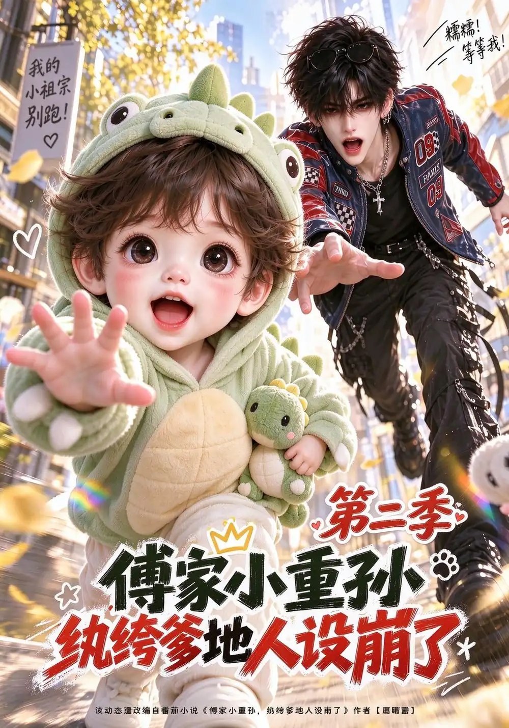 傅家小重孙，纨绔爹地人设崩了第二季&傅家小重孙纨绔爹地人设崩了第二季（326集）AI短剧 - 夸克网盘 资源封面图
