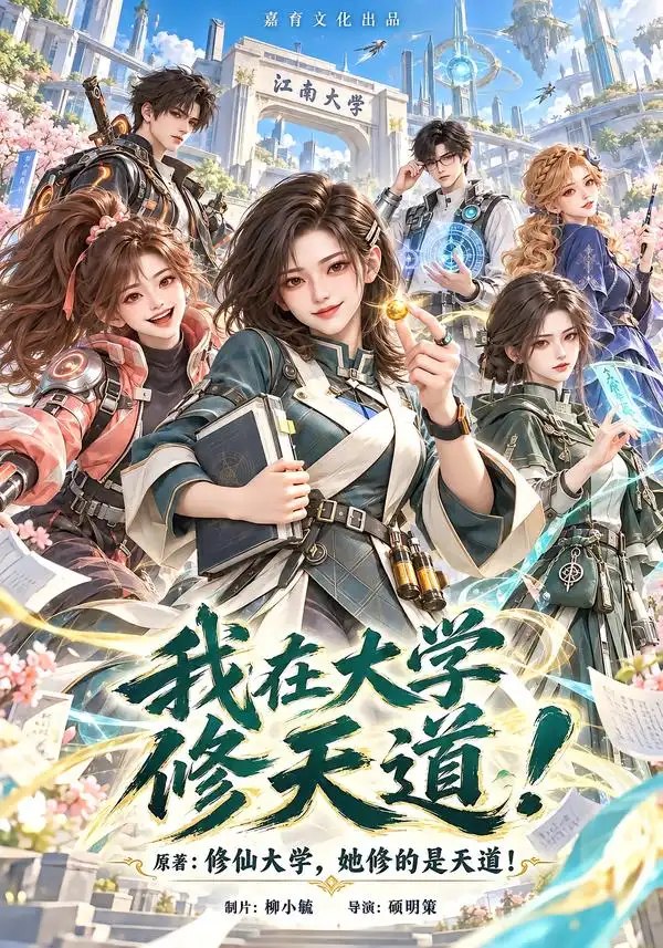 我在大学修天道（第一季）&我在大学修天道第一季（174集）AI短剧 - 夸克网盘 资源封面图