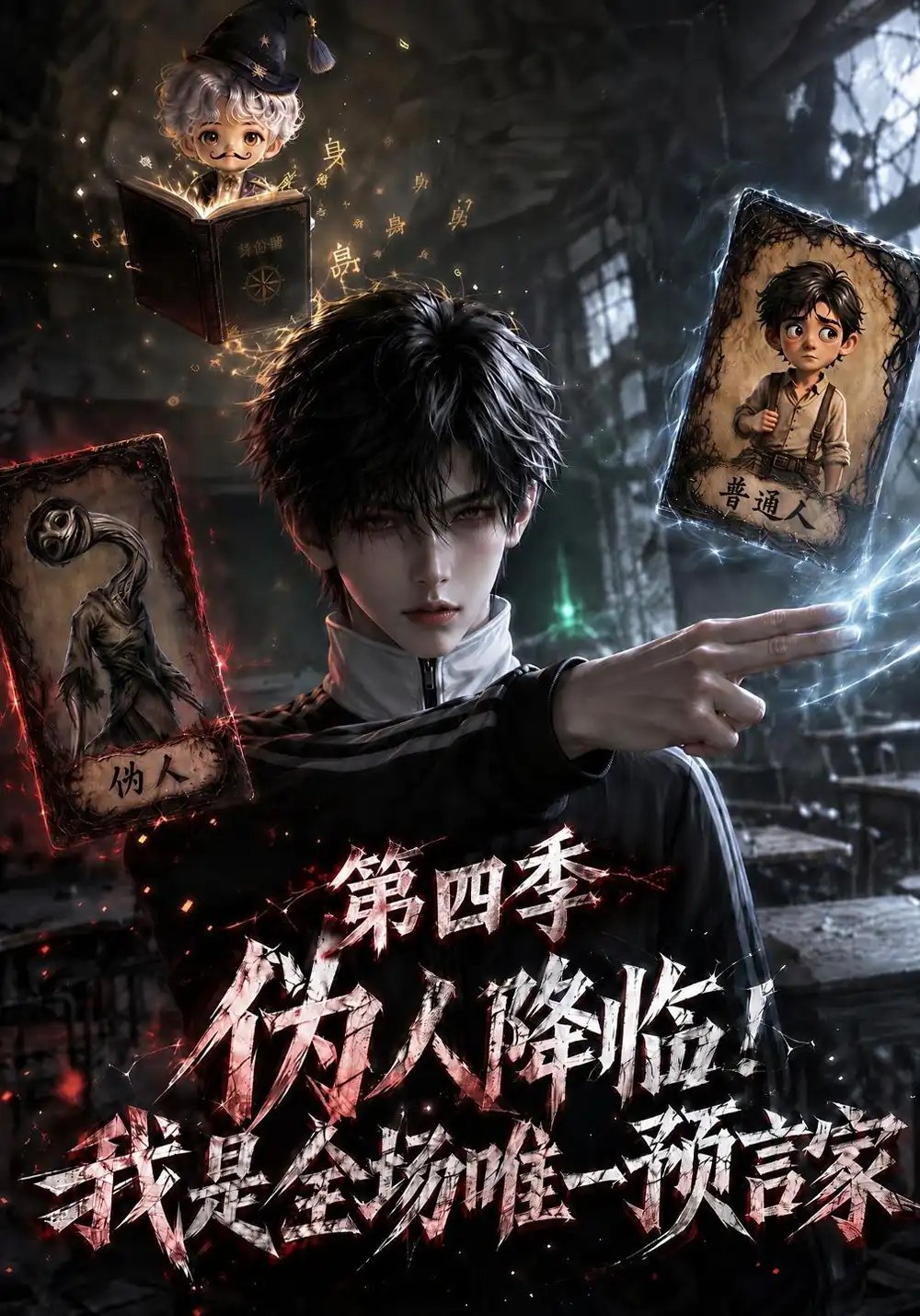 伪人降临！我是全场唯一预言家第四季&伪人降临我是全场唯一预言家第四季（155集）AI短剧 - 夸克网盘 资源封面图