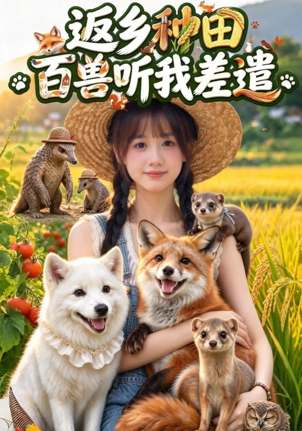 返乡种田，百兽听我差遣（65集）仇乐瑶&杨皓文 - 夸克网盘 资源封面图