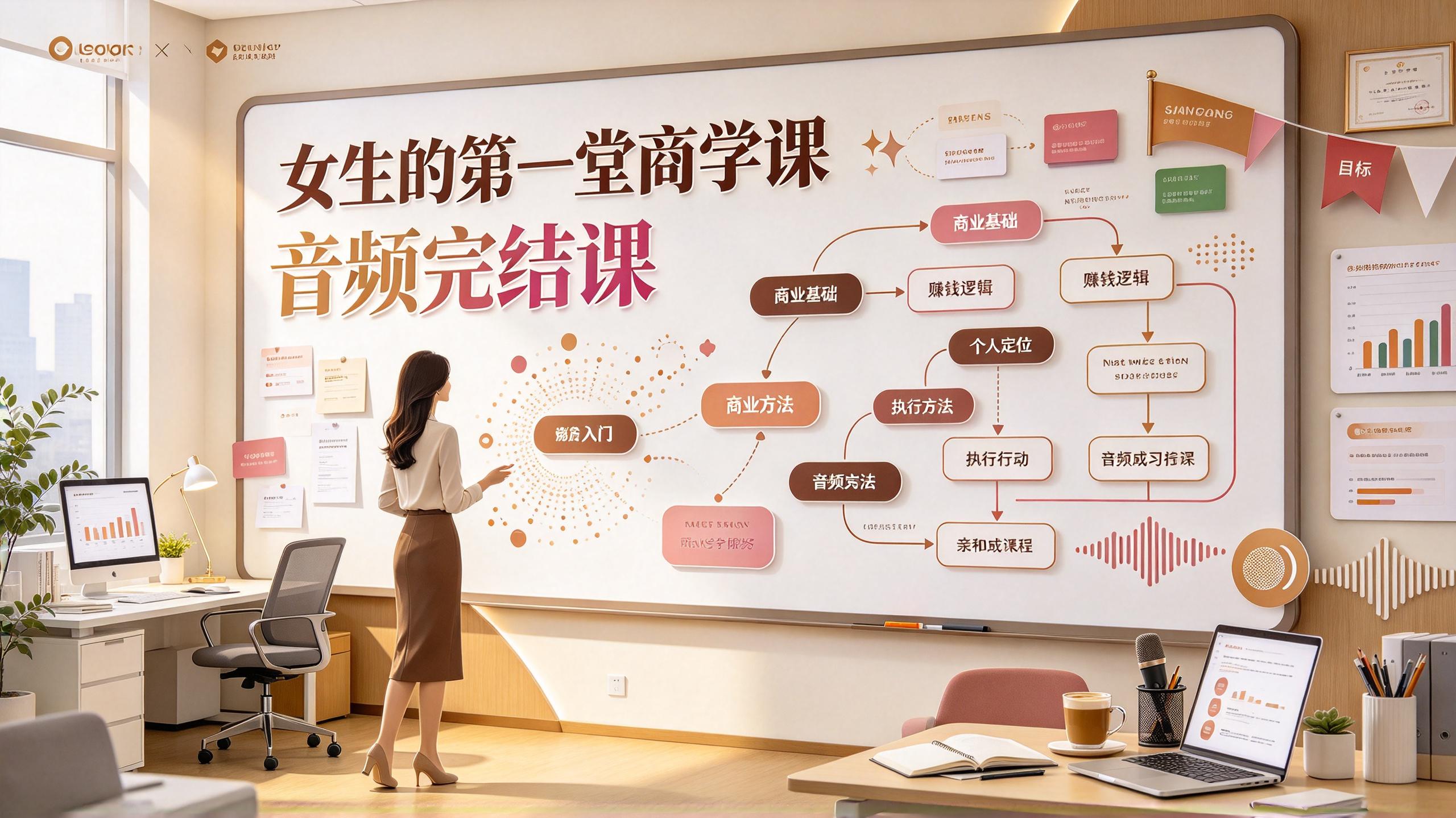 女生的第一堂商学课（音频完结） - 夸克网盘 资源封面图