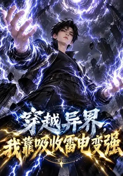 穿越异界，我靠吸收雷电变强&穿越异界我靠吸收雷电变强（100集）AI短剧 - 夸克网盘 资源封面图