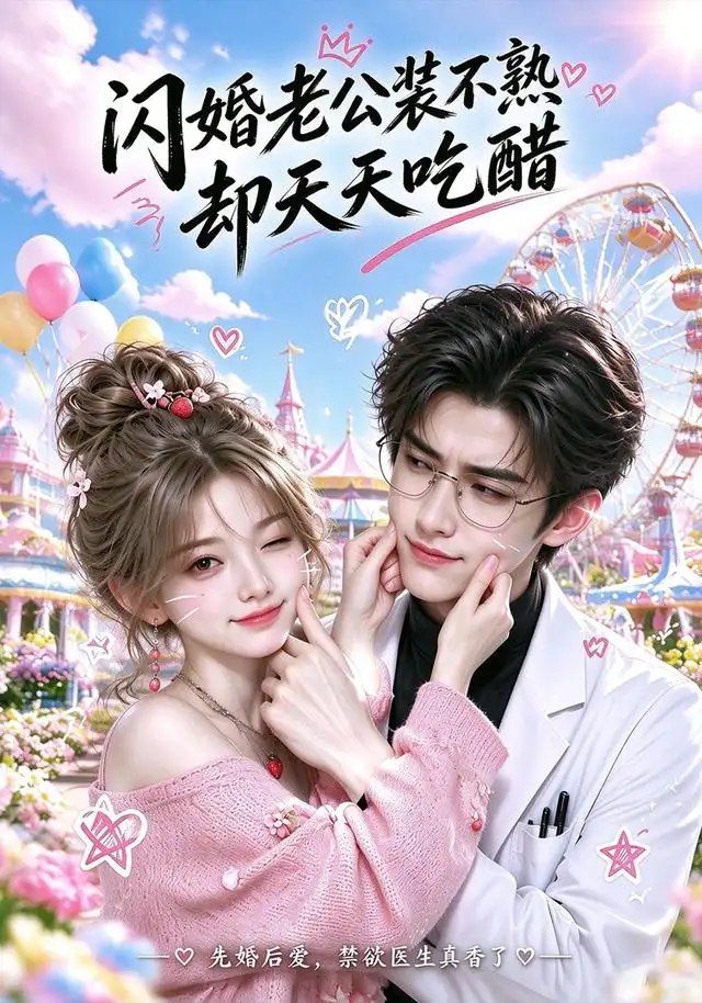 闪婚老公装不熟却天天吃醋（60集）AI短剧 - 夸克网盘 资源封面图