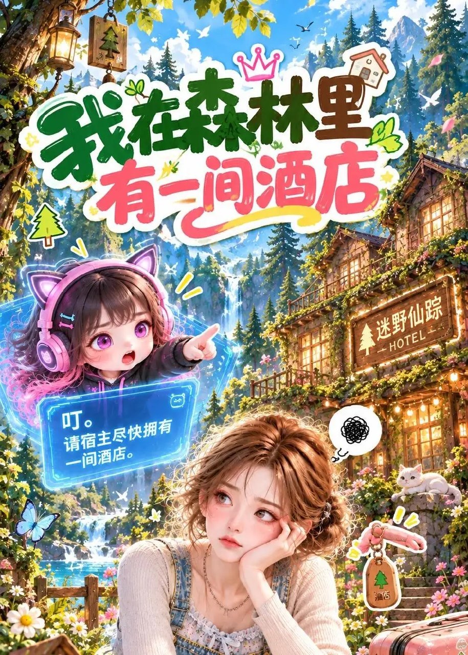我在森林里有一间酒店（123集）AI短剧 - 夸克网盘 资源封面图