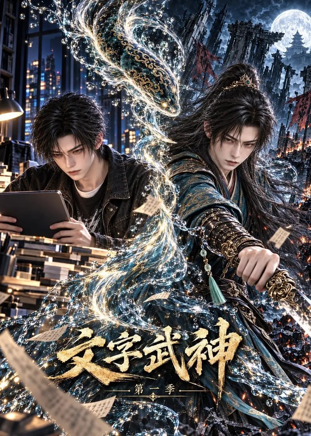文字武神第一季（148集）AI短剧 - 夸克网盘 资源封面图
